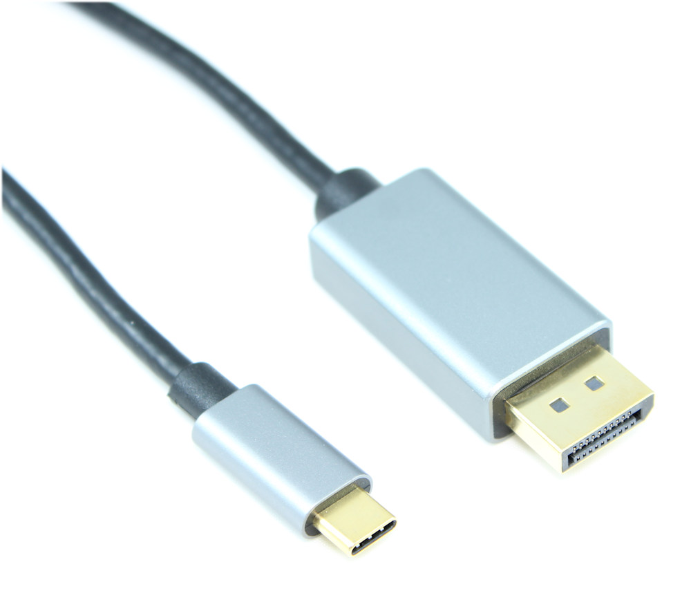 My Cable Mart - 6ft USB 3 Type C Male to DisplayPort Thunderbolt 3/Alt ...