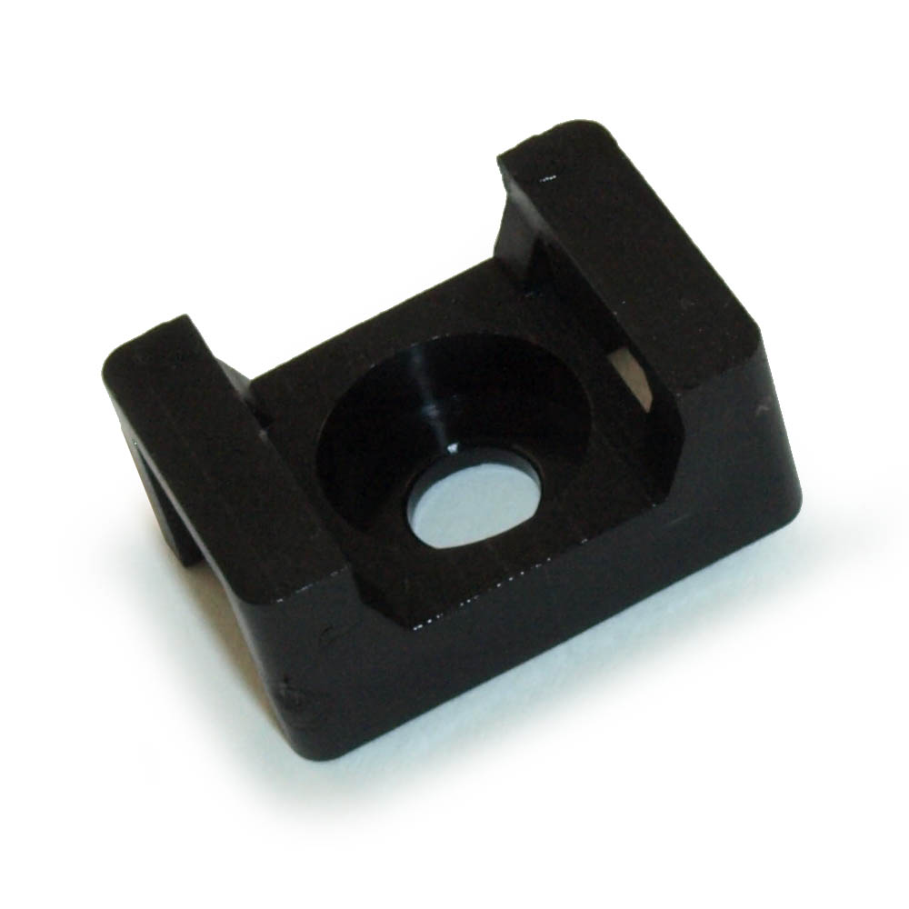 Cable Tie Mount 22mm 100 Pack Black