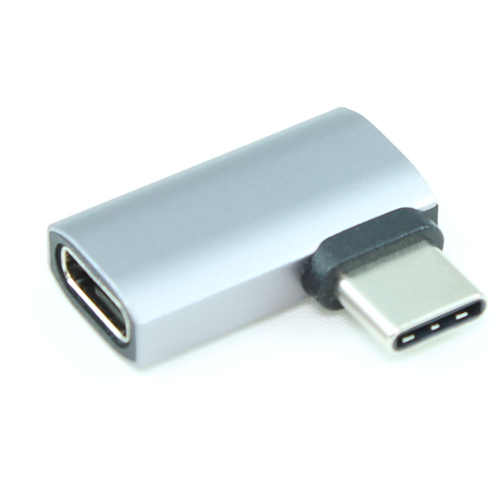 USB4 Type-C 40G/240W Male to Female Angle 90 degree Left/Right Adapter - Picture 1 of 3