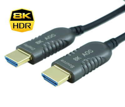 265ft Ultra HIGH SPEED HDMI 48Gb Fiber Optic/Hybrid Cable 8Kx4K/4K@120Hz