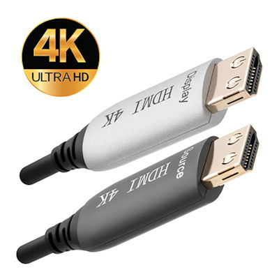 35ft PLENUM Ultra HIGH SPEED HDMI 18Gb Fiber Optic/Hybrid Cable 4Kx2K/60Hz