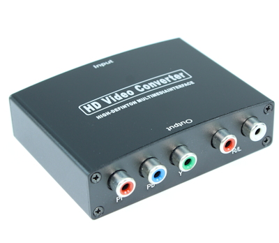 HDMI to Component Video (YPbPr) with Left/Right RCA Audio Converter