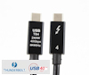 3ft USB4 Genuine Thunderbolt 4 Type-C (40Gbps, 240W, PD, 8K) Cable