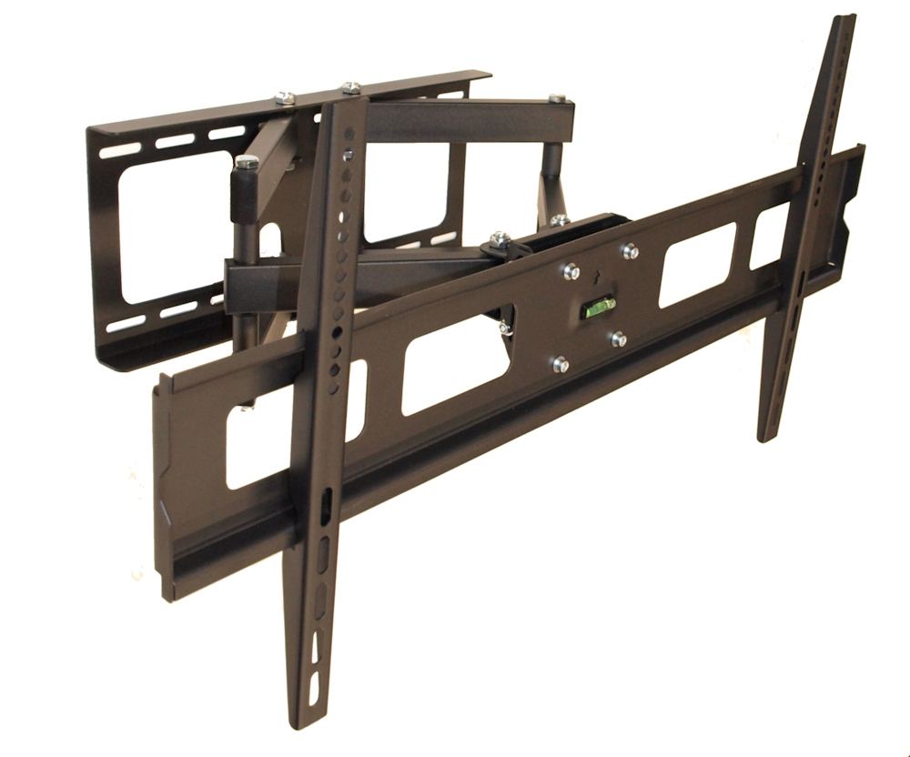 Datasheet: Full Motion 2-arm Wall Mount Bracket 42-74 Tvs To 132 Lbs, Black