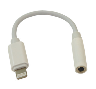 Apple Lightning to 3.5 mm Headphone Jack Adapter - Lightning to
