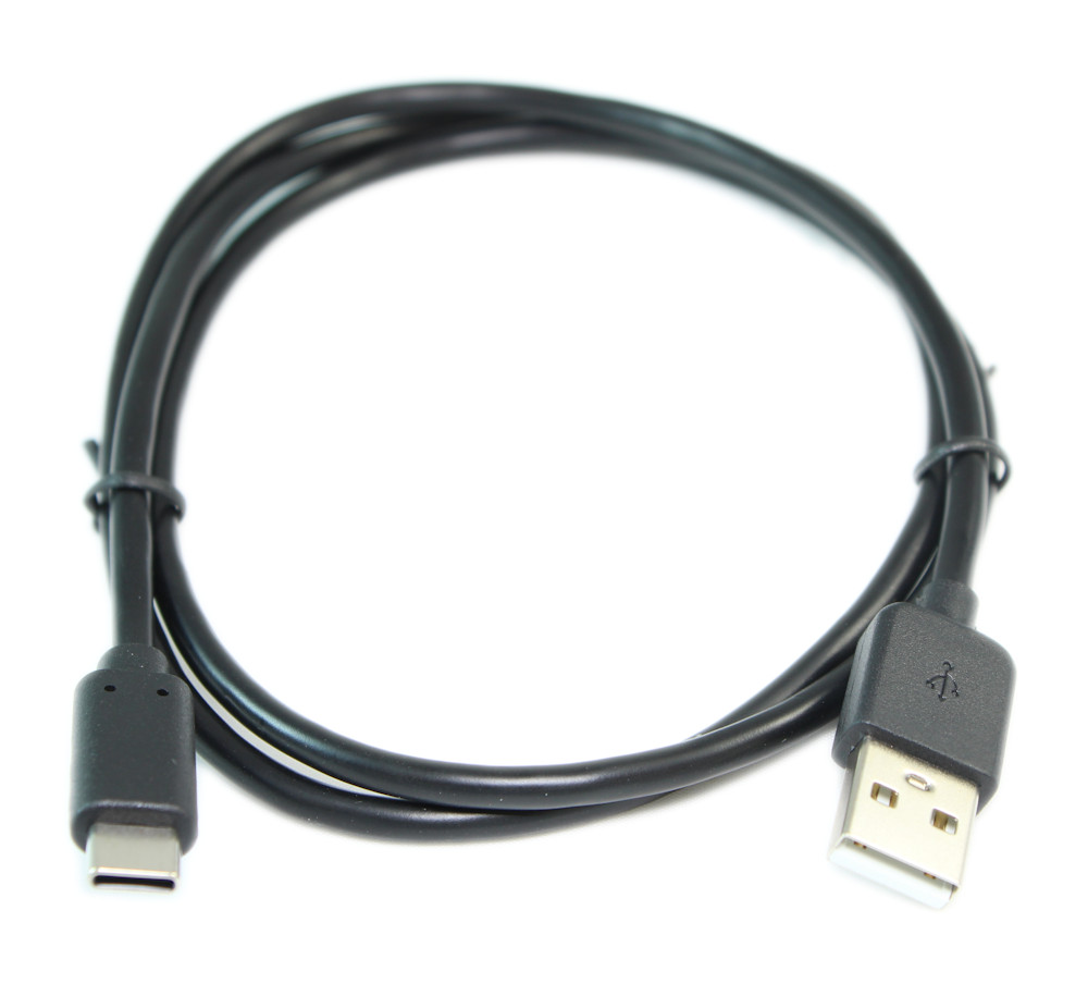 3ft USB Type-C Male to Type-A Male Cables 480Mbps Black - Picture 2 of 3
