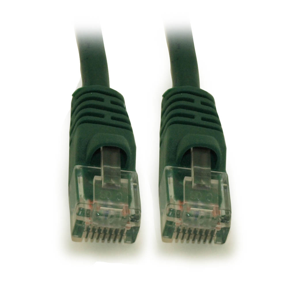 My Cable Mart - 10ft Cat5E Ethernet RJ45 Patch Cable, Stranded ...