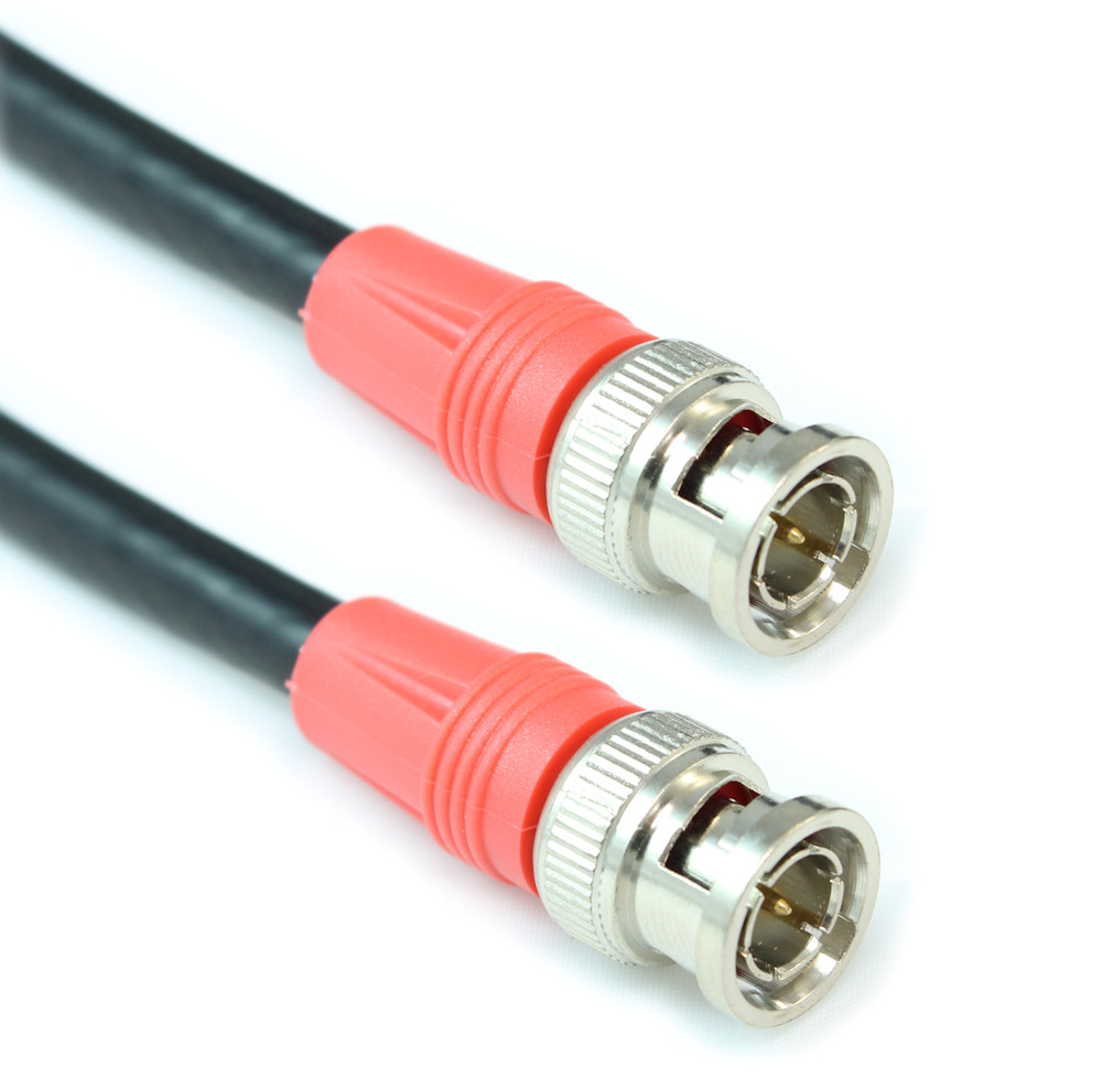 12ft 12G-SDI UHD (4K/60) BNC Coax Cable RG6/18AWG Male to Male Gold Pin - Picture 1 of 3