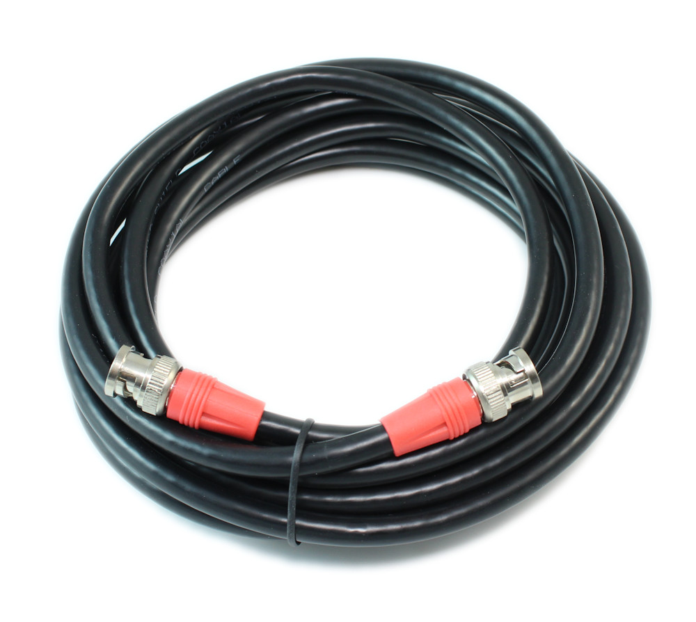 12ft 12G-SDI UHD (4K/60) BNC Coax Cable RG6/18AWG Male to Male Gold Pin - Picture 2 of 3