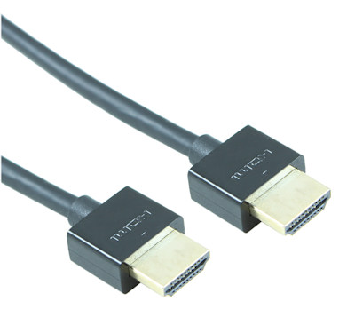 3ft Ultra-Slim HDMI Cable (4K@60Hz/18Gbps) 34 AWG Gold Plated